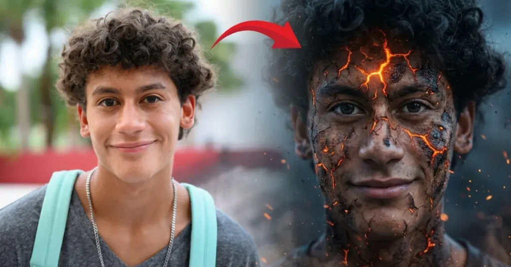 Dark fantasy Gemini AI photo prompt