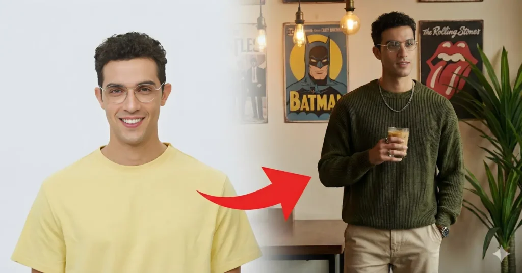 Cinematic Man Portrait AI Prompt