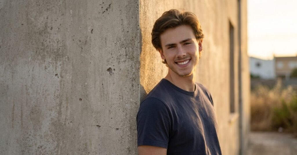 Outdoor Sunset Wall Portrait – Open Light Style